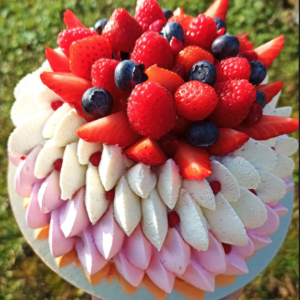 pavlova fruits rouges