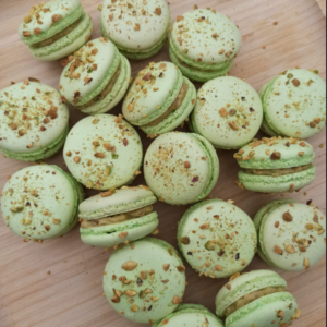 macarons pistache
